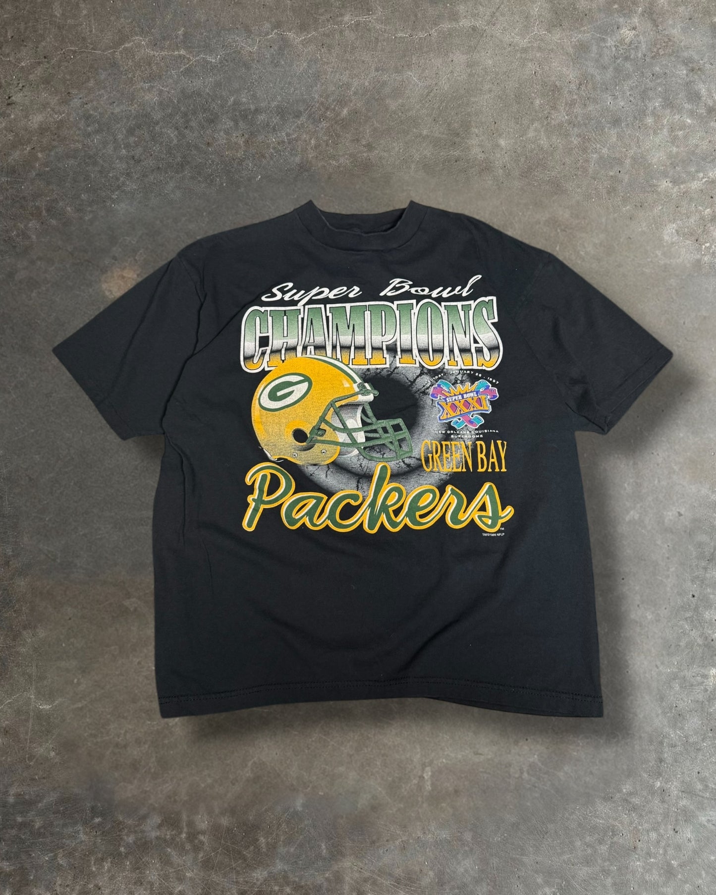 '96 Packers Super Bowl Tee Sz. XL