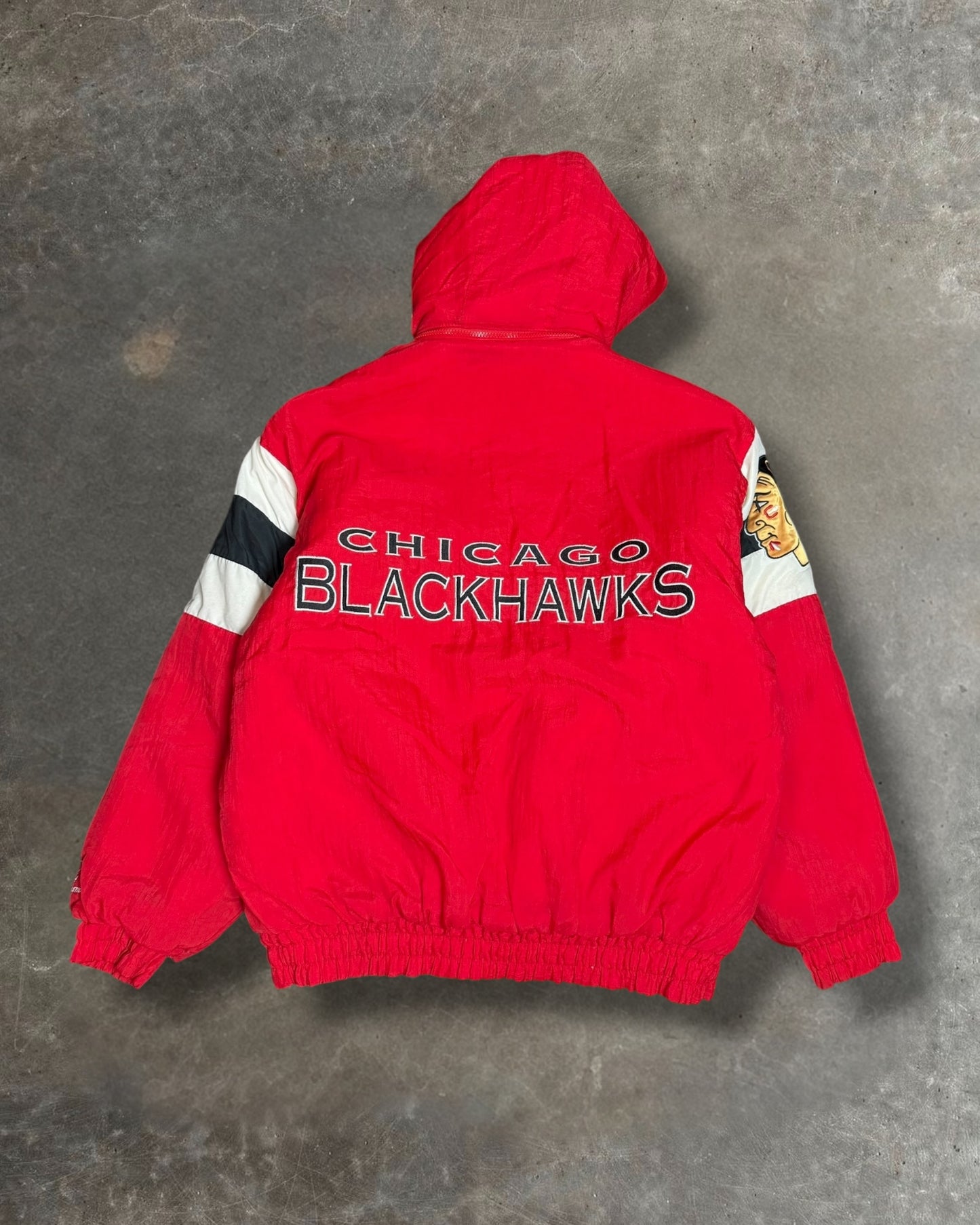 '90s Blackhawks Puffer Jacket Sz. L