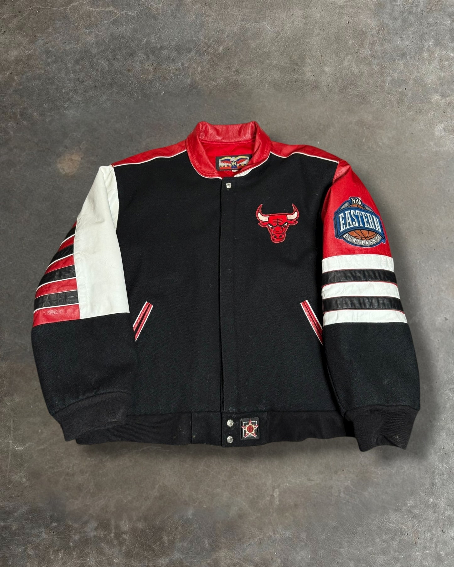 '90s Jeff Hamilton Chicago Bulls Jacket Sz. XXXLT