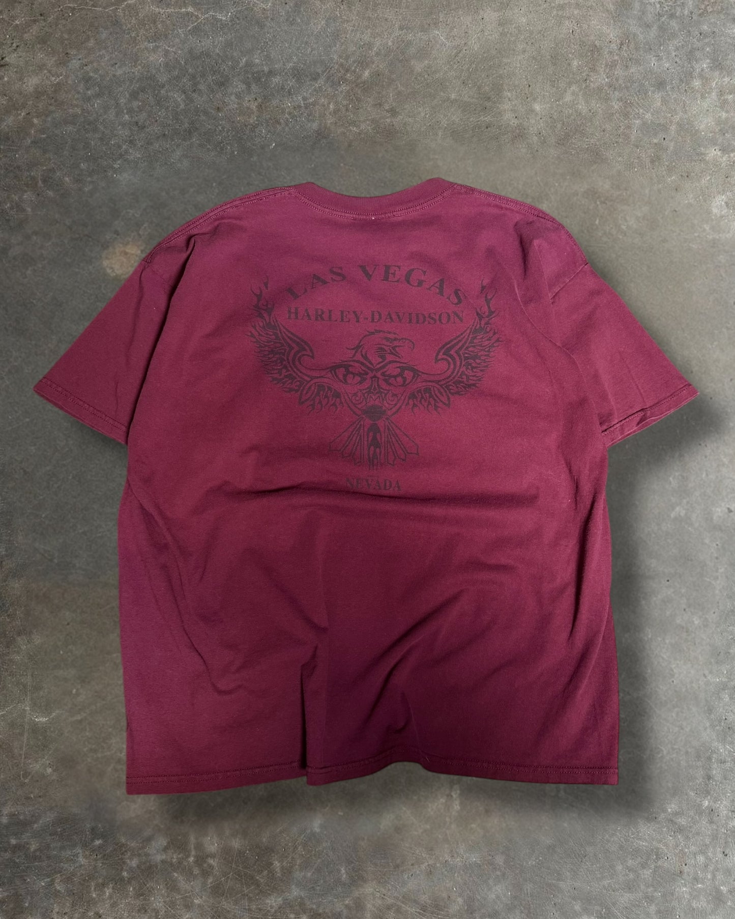 '00s Vegas Harley Davidson Tee Sz. XXL