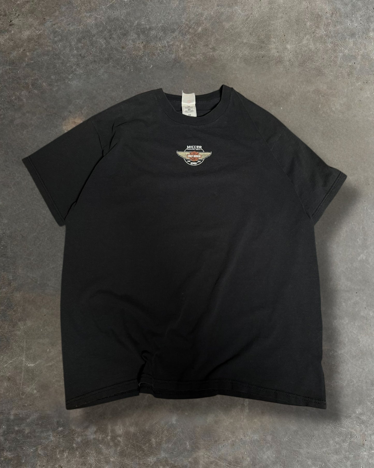 '98 Miller Draft Harley Davidson Tee Sz. XL