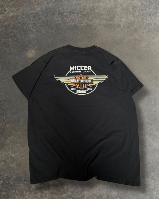 '98 Miller Draft Harley Davidson Tee Sz. XL