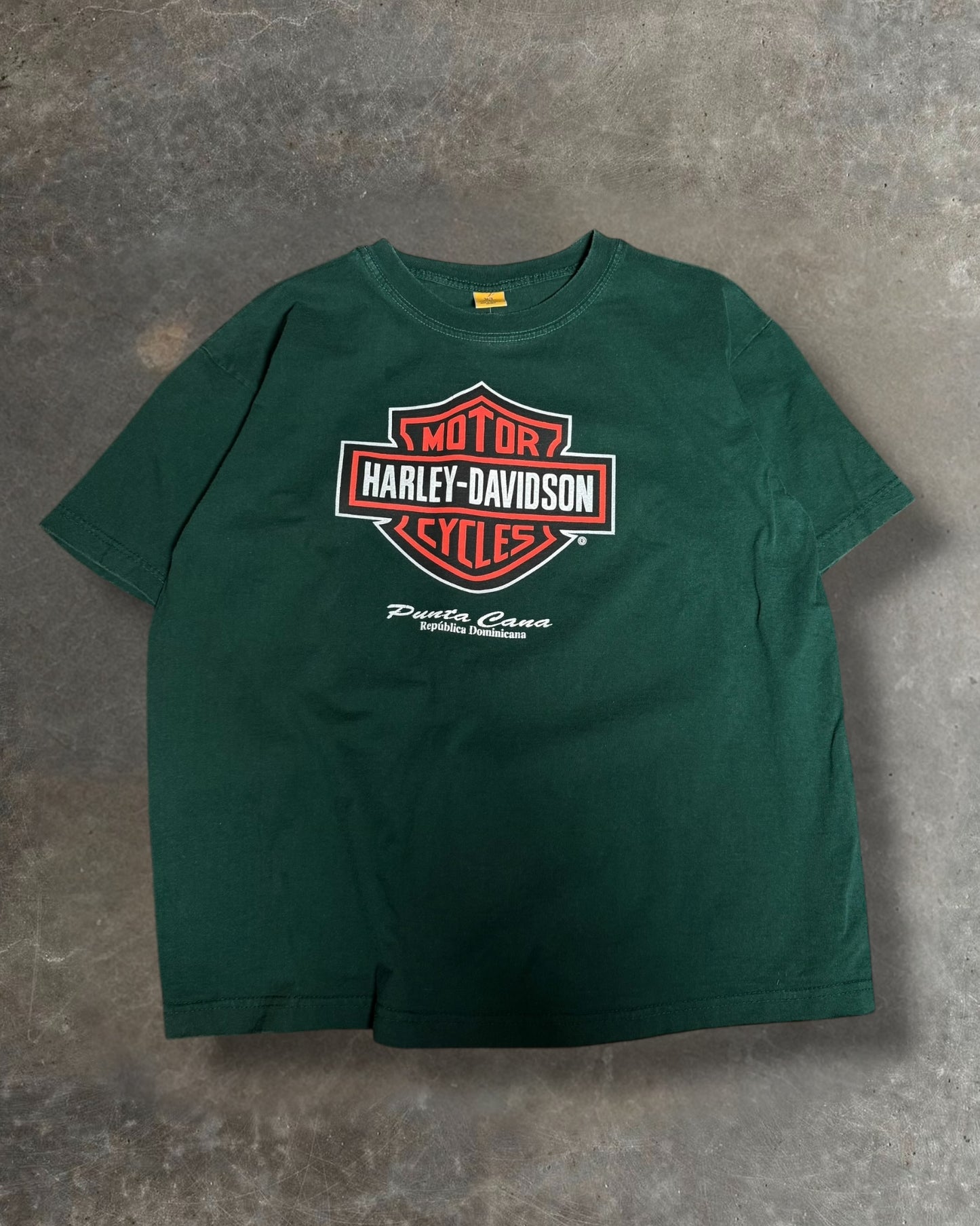 '00s Punta Cana Harley Davidson Tee Sz. XL