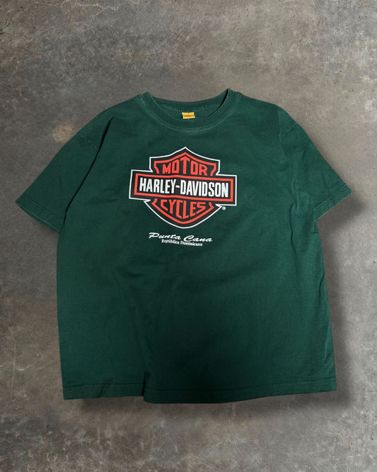 '00s Punta Cana Harley Davidson Tee Sz. XL