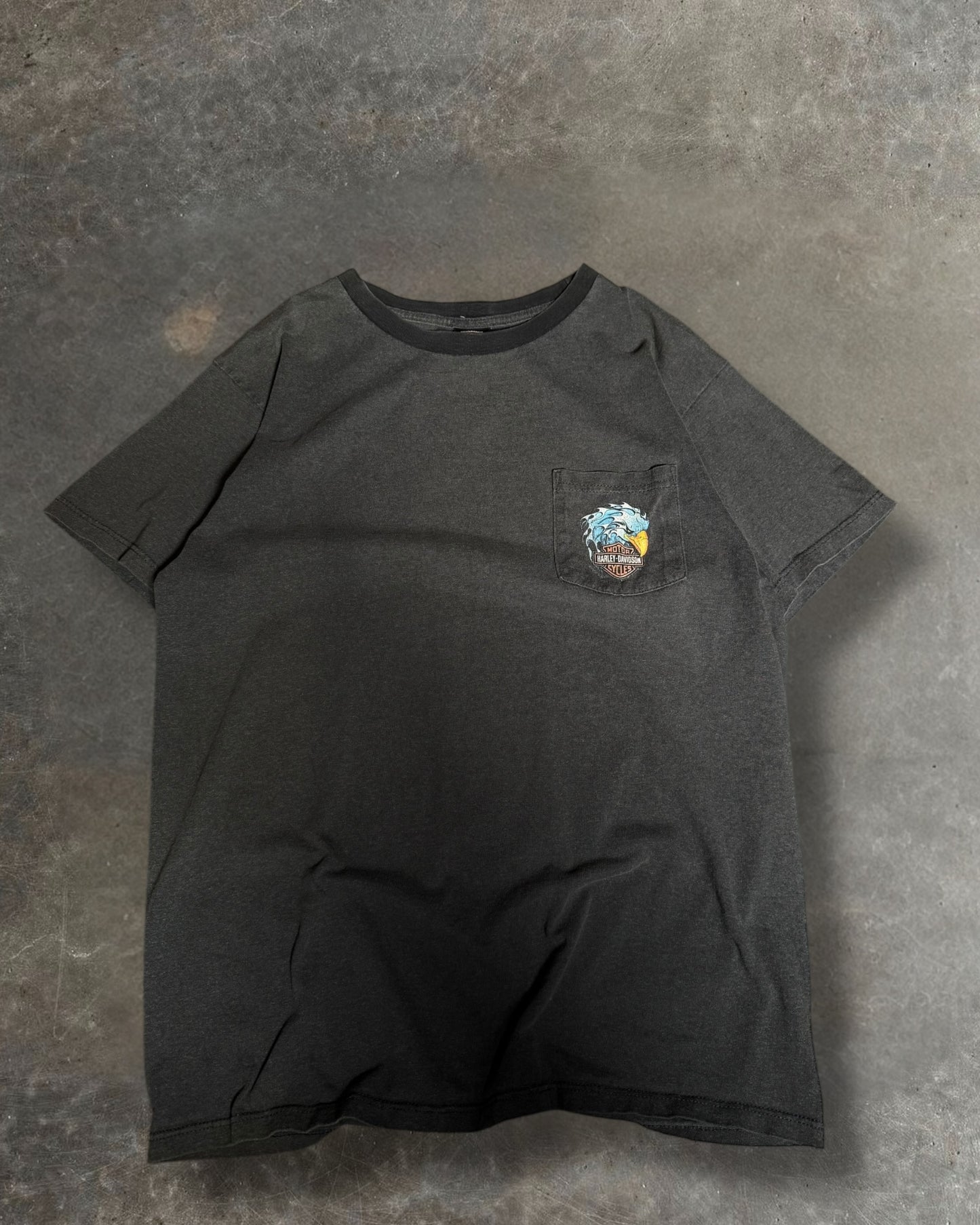 '90s Classic Harley Davidson Pocket Tee Sz. XL