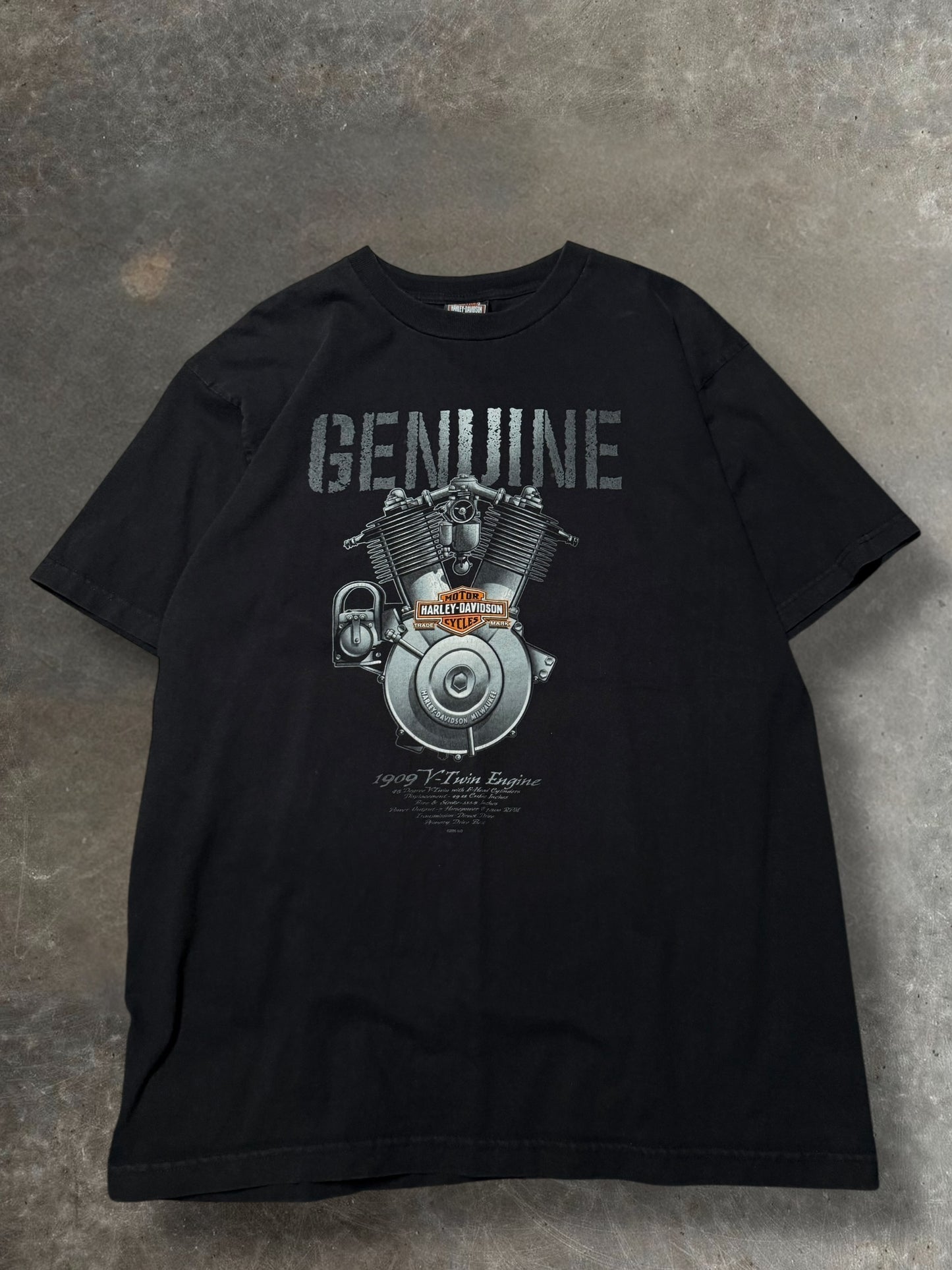 '04 Genuine Harley Engine Tee Sz. XL