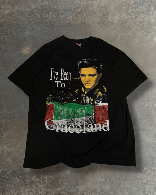 '90s Graceland Elvis Tee Sz. XXL