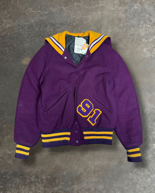 '80s Indians Varsity Jacket Sz. M