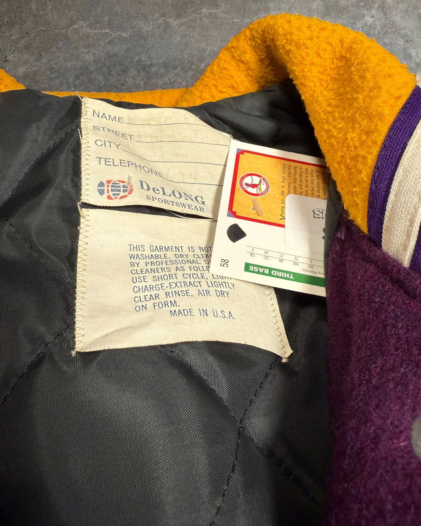 '80s Indians Varsity Jacket Sz. M