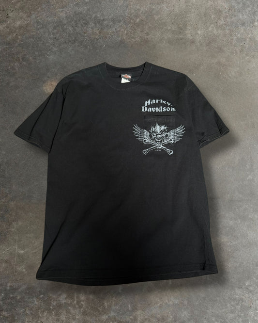 '11 Clown Harley Davidson Pocket Tee Sz. L