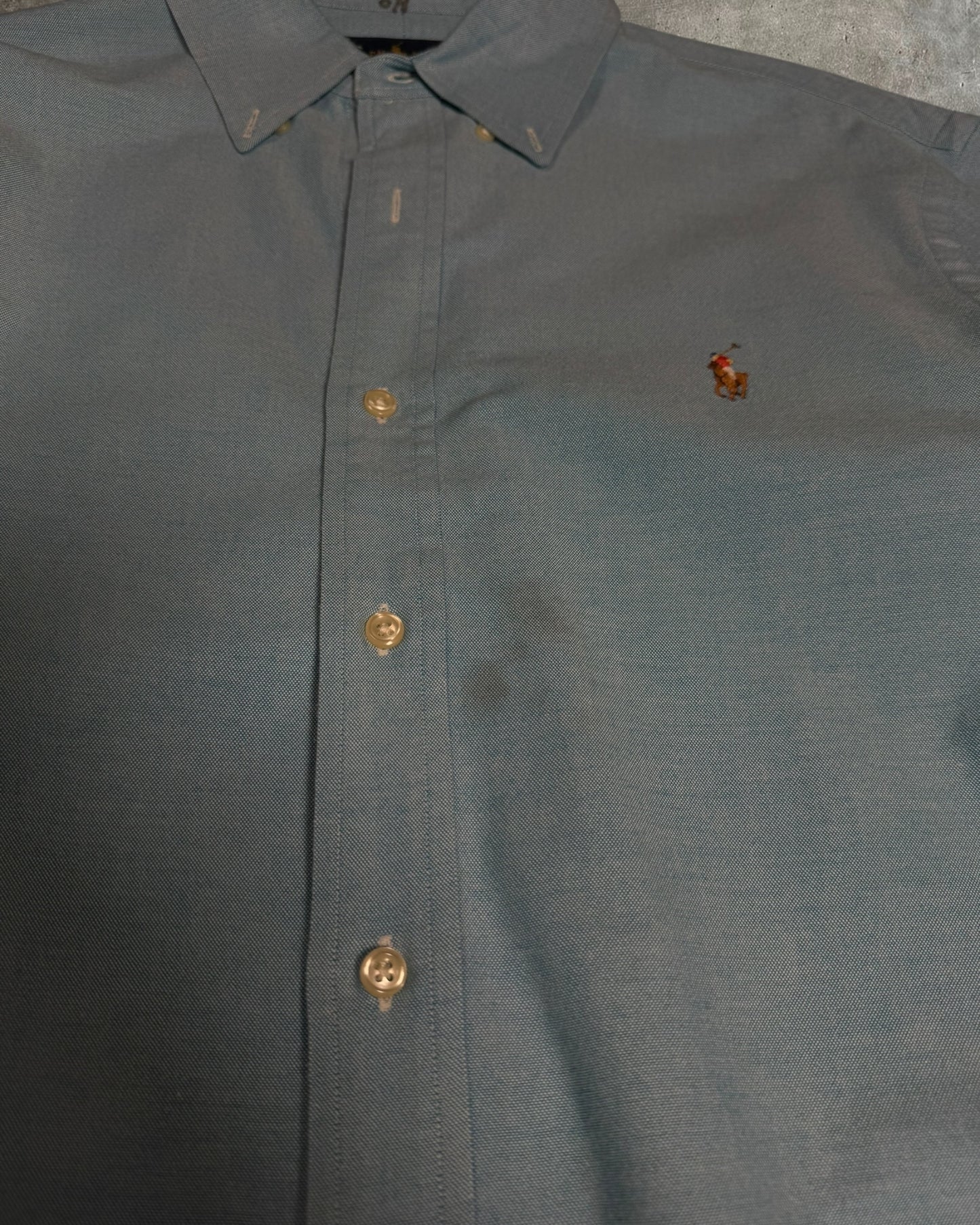 '00s Slim Fit Polo Button Down Sz. L