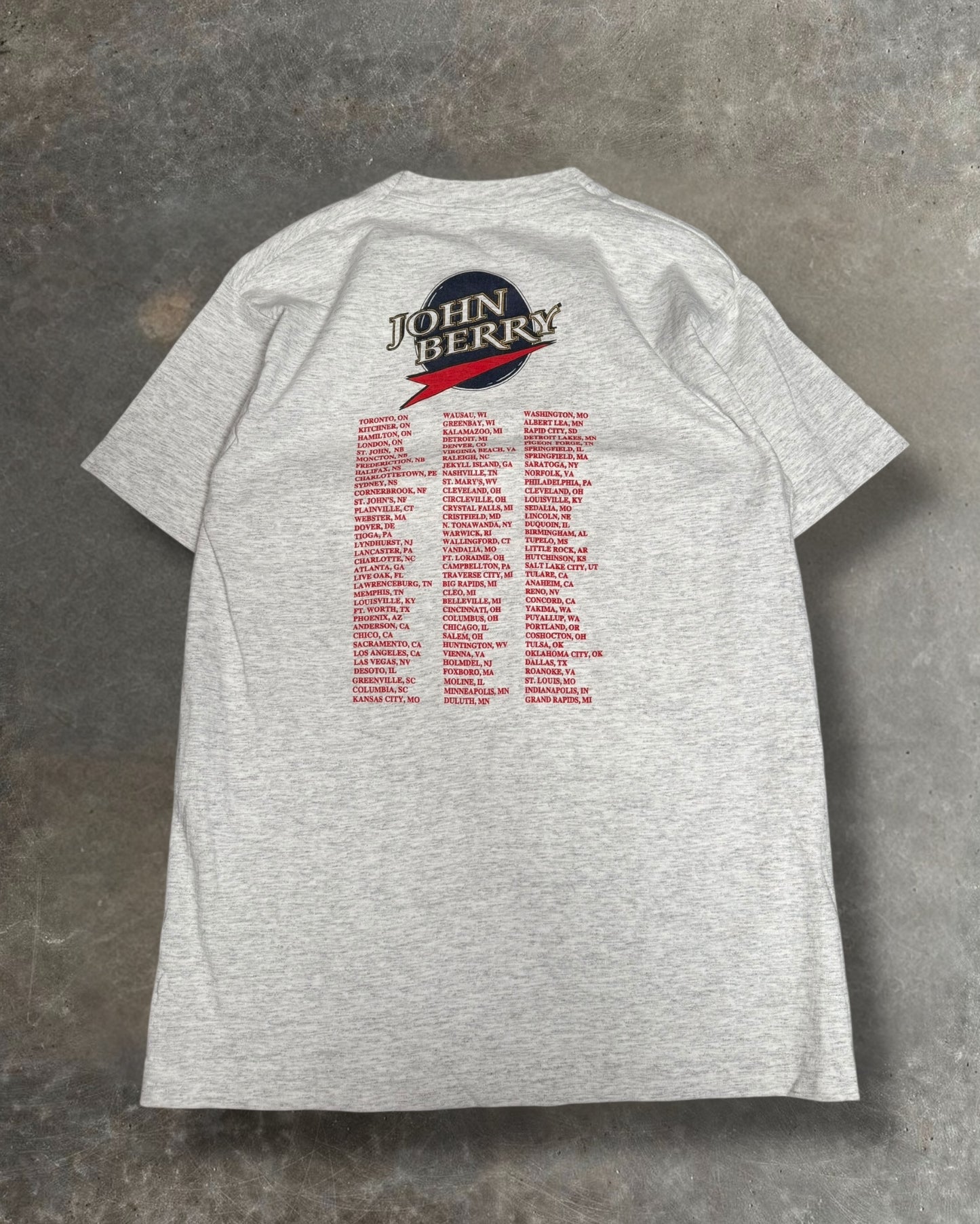 '95 John Berry Tour Tee Sz. L