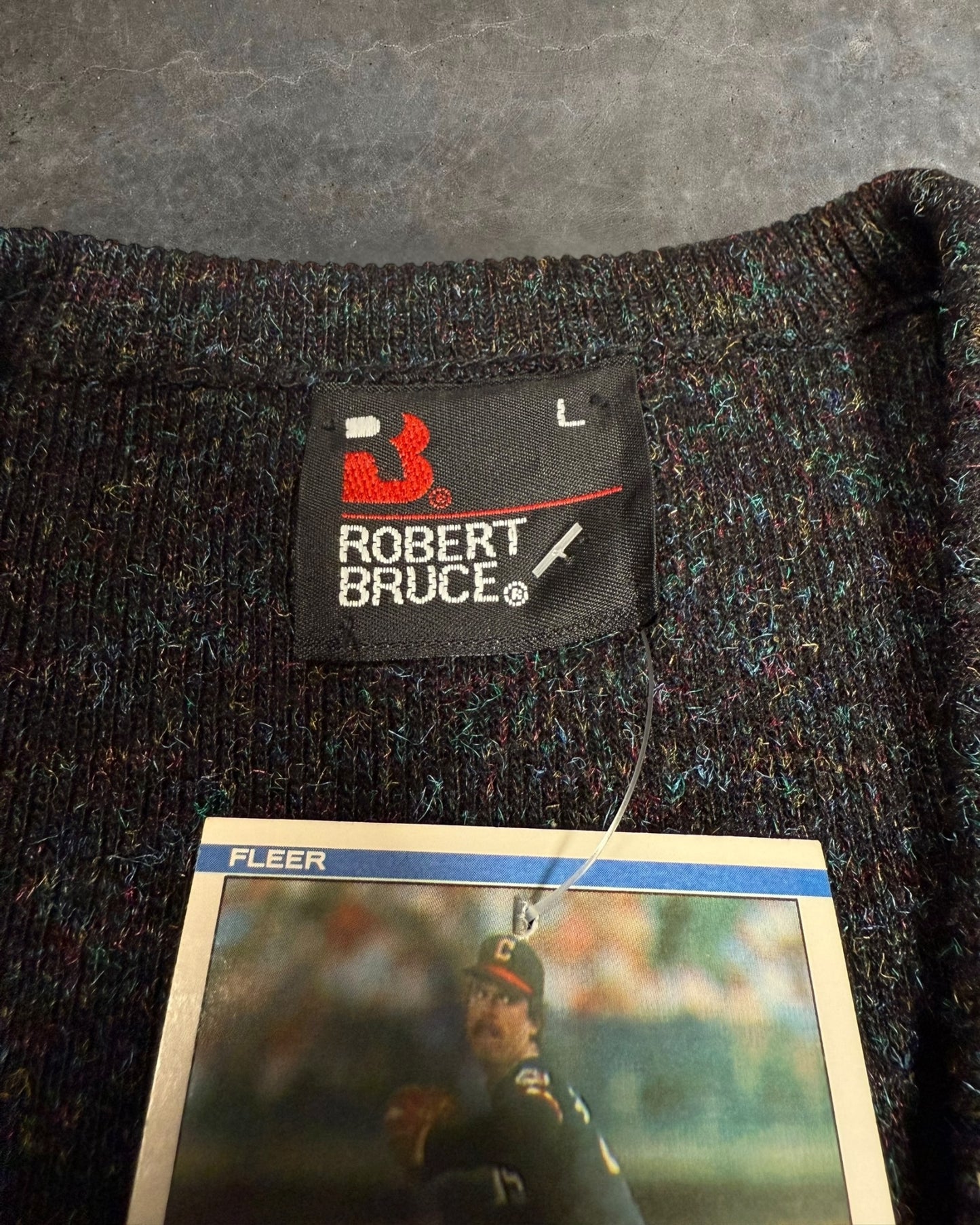 '90s Robert Bruce V-Neck Sweater Sz. L
