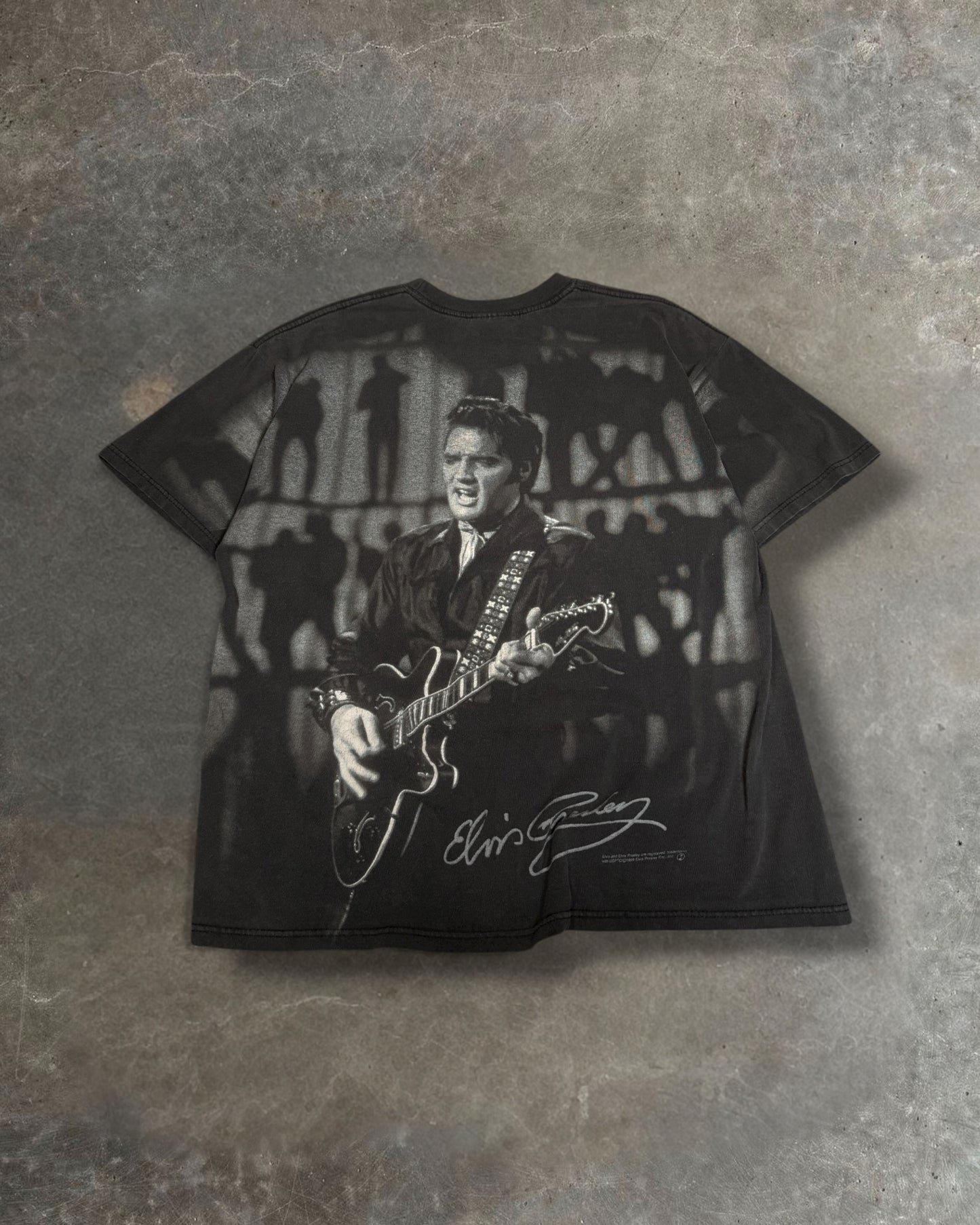 '00s Elvis AOP Tee Sz. XL
