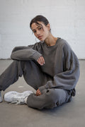 "Vintage Grey" Elwood Crewneck Sz. S-L