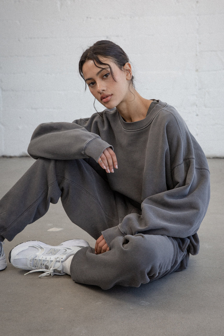 "Vintage Grey" Elwood Crewneck Sz. S-L