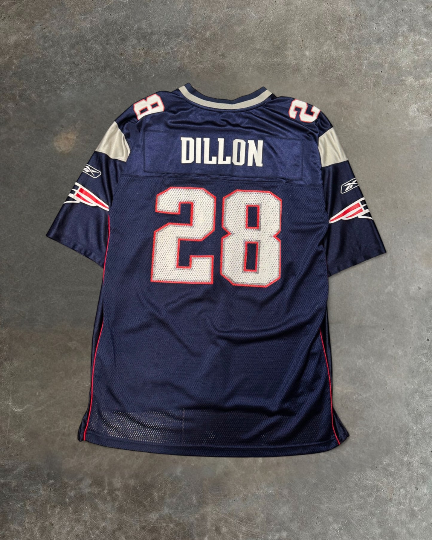 '00s Dillon NE Patriots Jersey Sz. XL
