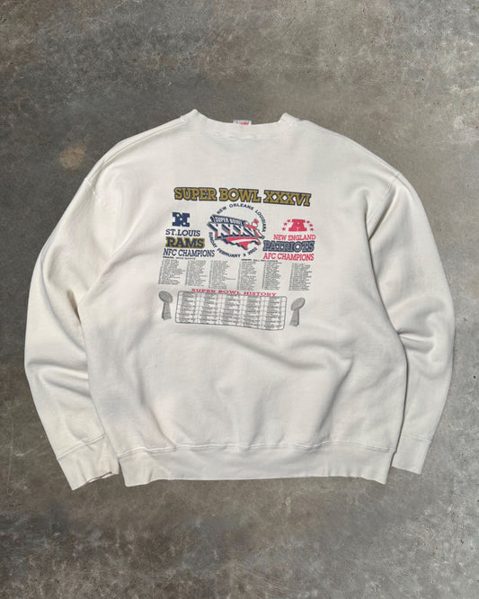 02 Super Bowl Crewneck Sz. XL