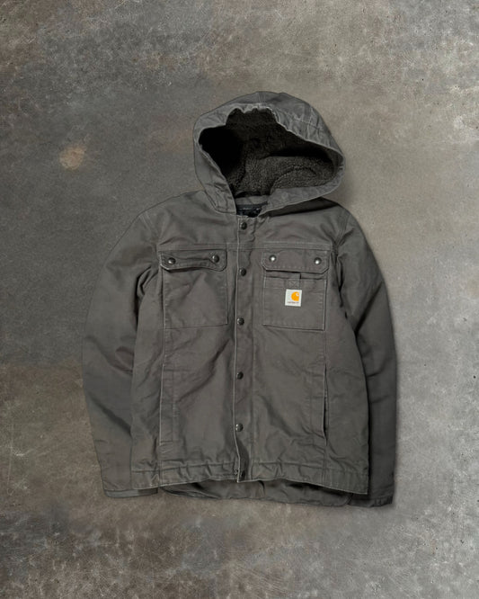 90s Gray Carhartt Jacket Sz. S