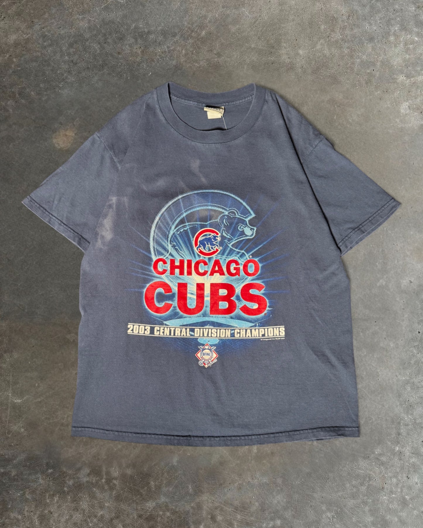 03 Cubs champion T-shirt Sz. M