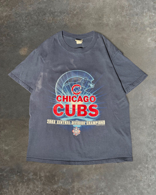 03 Cubs champion T-shirt Sz. M