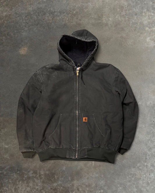 90s Dark Gray Carhartt Jacket Sz. 2XL