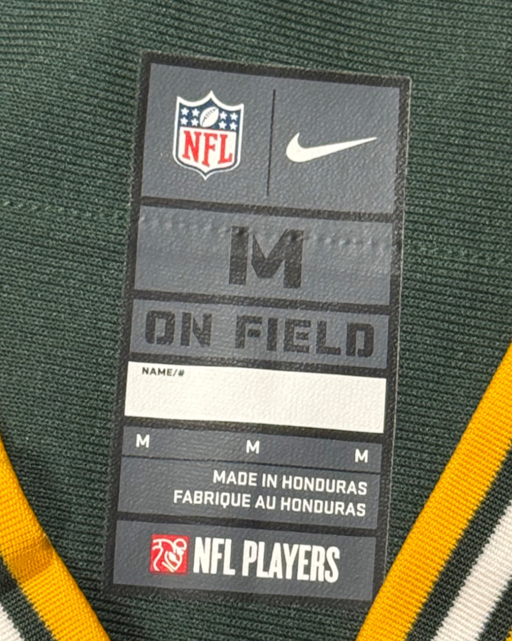 Packers 38 Jersey Sz. M