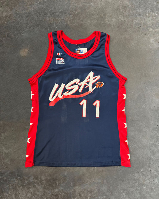 90s USA Basket Ball Jersey Sz. M