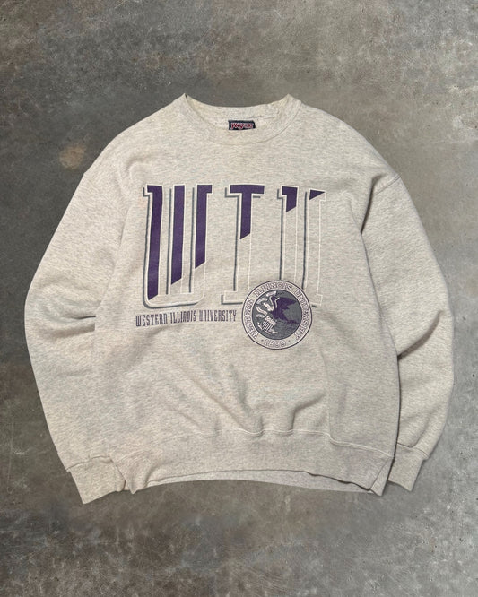 99 Western Illinois University Crewneck Sz. XL