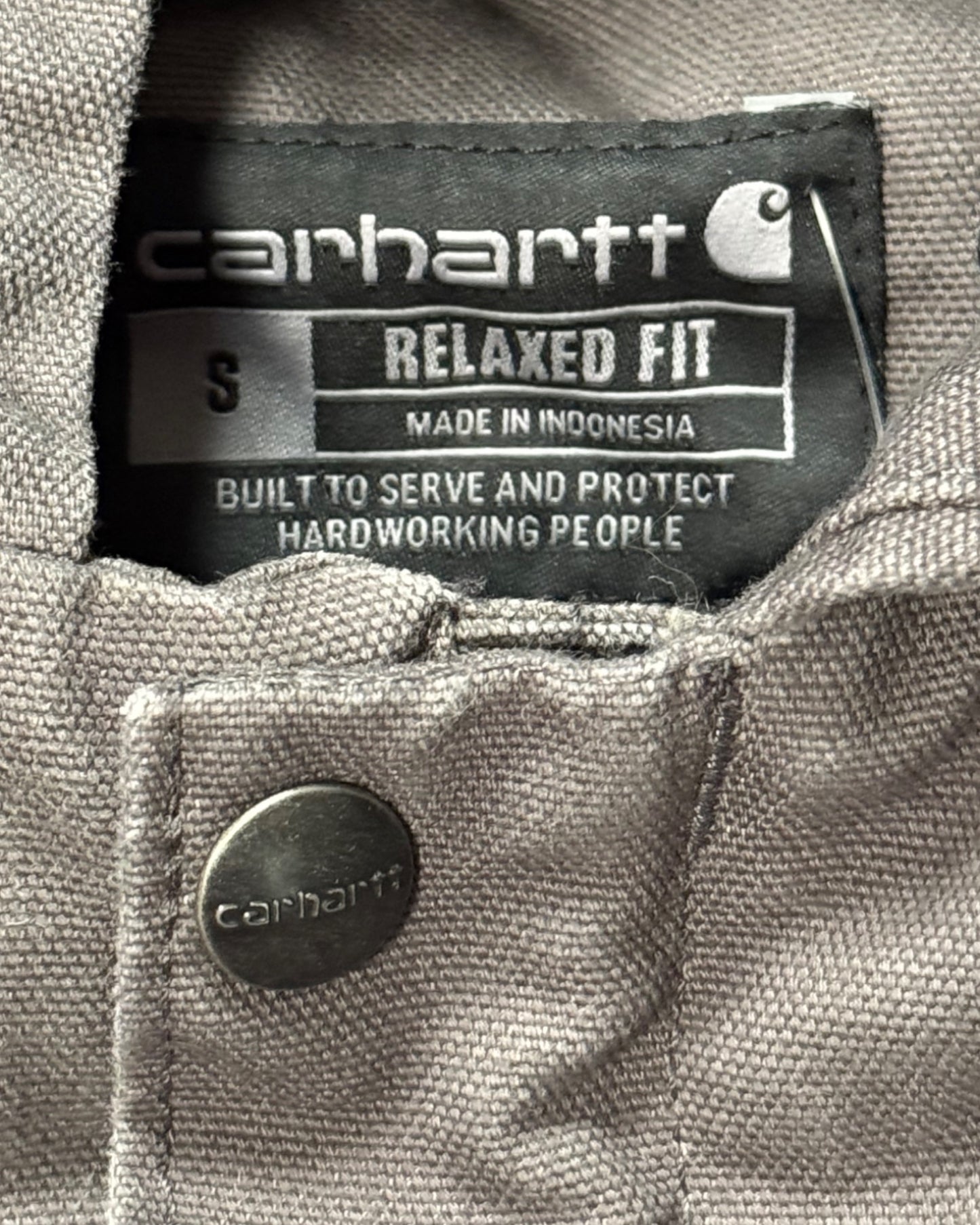 90s Gray Carhartt Jacket Sz. S