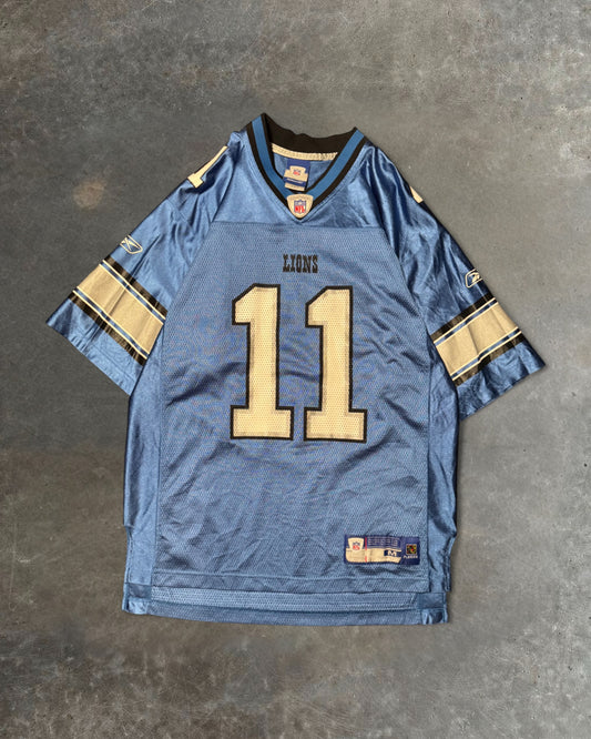 00s Detroit Lions #11 Jersey Sz. M
