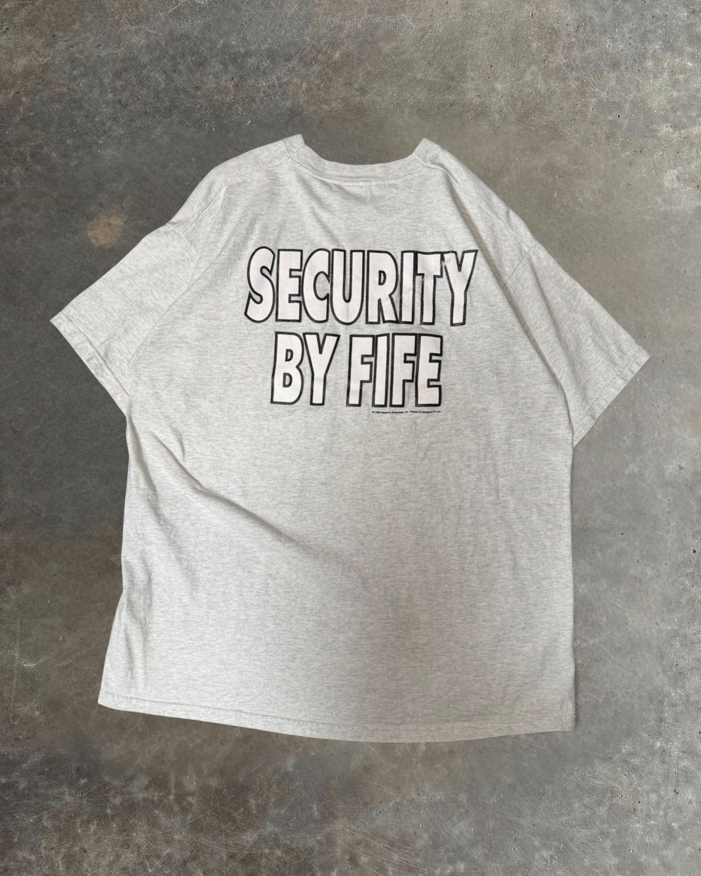 95 Security By Fife T-shirt Sz. XL