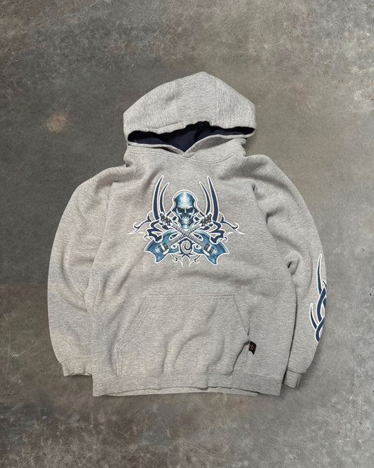 90s Skulls Hoodie Sz. L